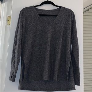 Excellent condition LULULEMON gray long sleeve